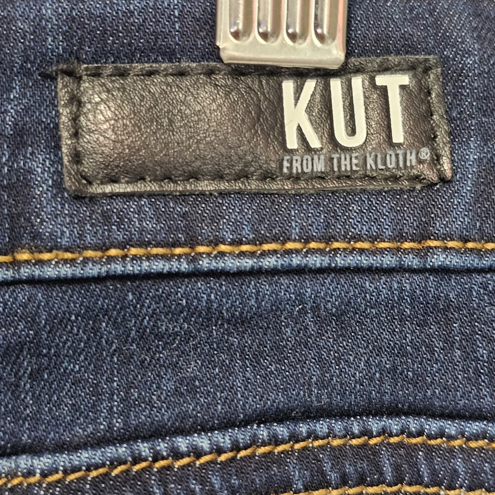 Kut‎ from the Kloth Women's Dark Blue Jeans Size 12 Pristine